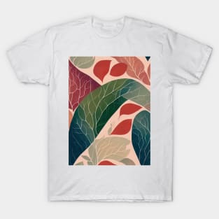 Chromatic Botanic Abstraction #83 T-Shirt